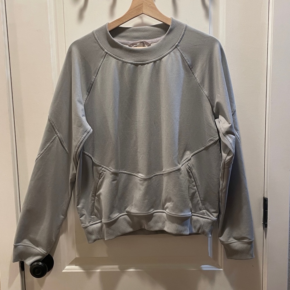 Lululemon City Sweat Crew Spacer sweatshirt in Heathered Stargazer